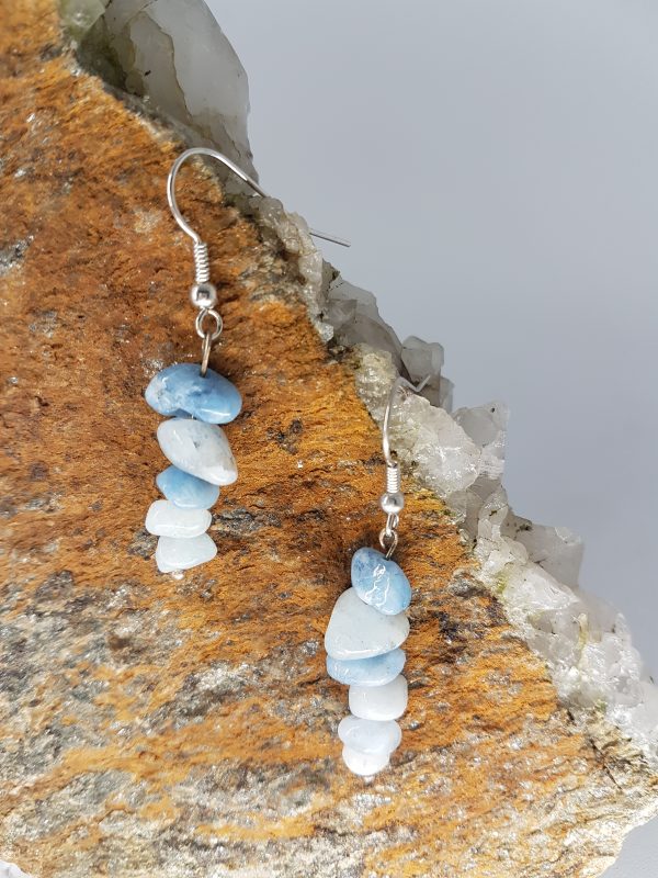 Boucles d'oreilles - Collection Éclats de pierres – Image 2