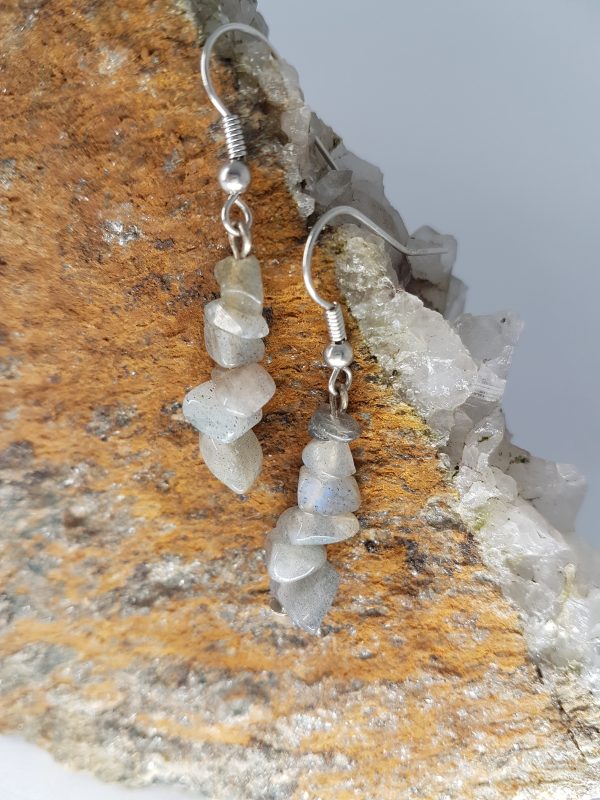 Boucles d'oreilles - Collection Éclats de pierres – Image 5