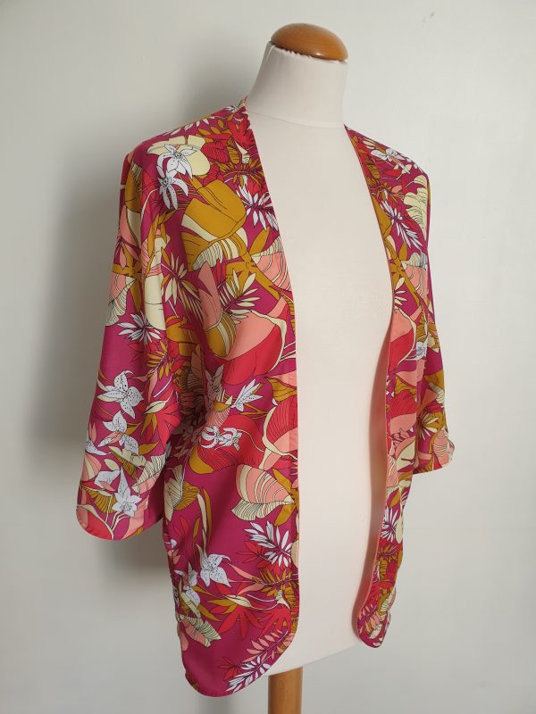 Veste Kùchù Pink Flowers