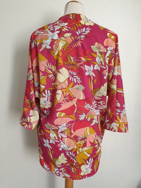 Veste Kùchù Pink Flowers – Image 4