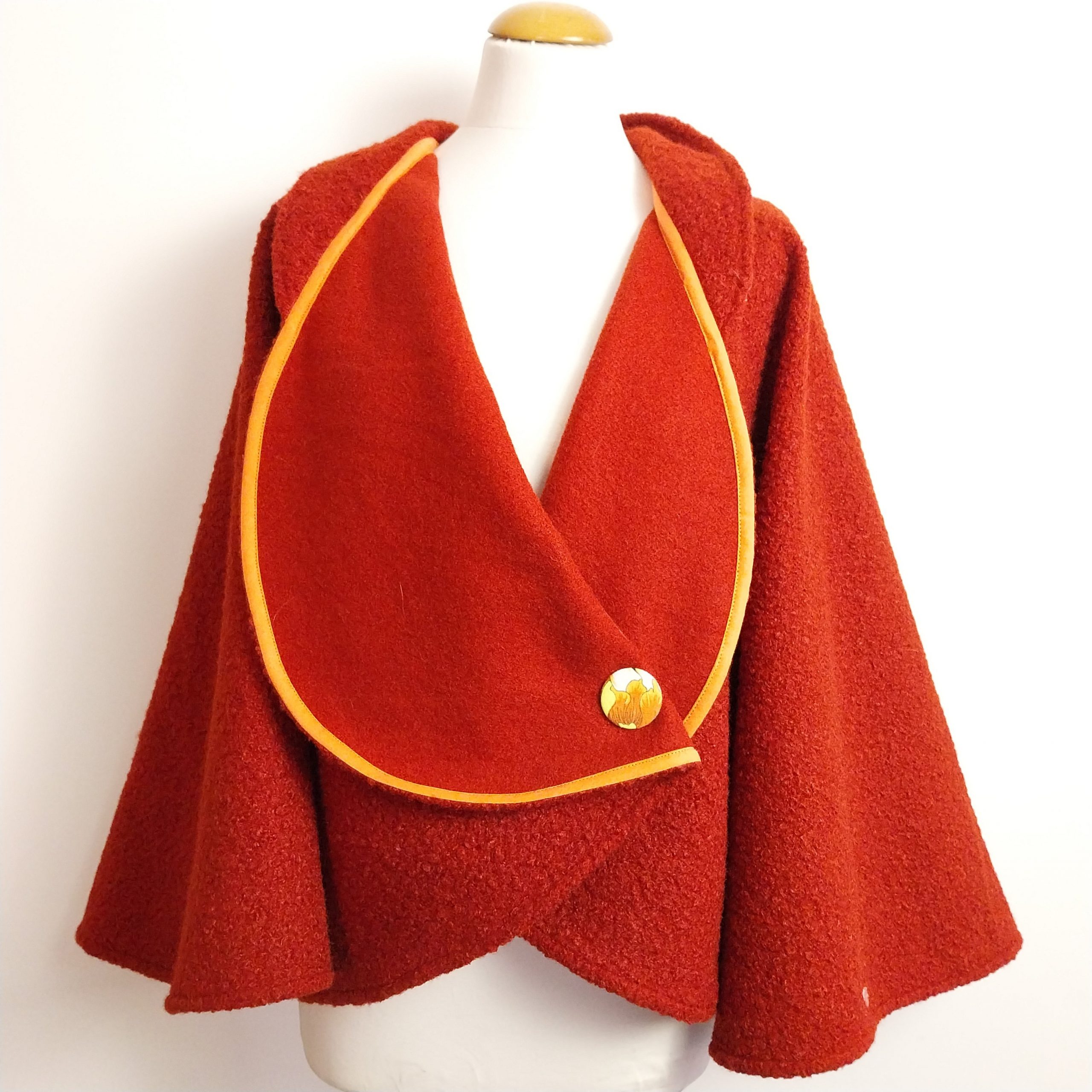 Cape Col n°59 - Pièce unique ( version courte)